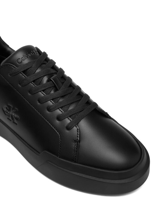 Calvin Klein Zapatillas Calvin Klein Chunky Cupsole Laceup Lth Wn YW0YW01947 Negro
