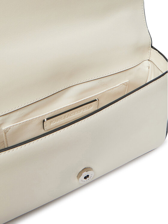 KARL LAGERFELD Ročna torba KARL LAGERFELD B1W30046 Bela