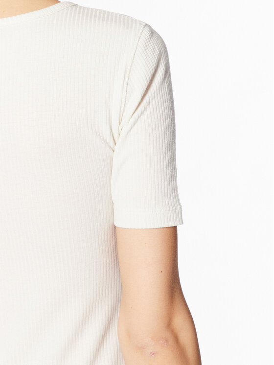 Lee Lee Футболка L44KIPNQ 112333722 Écru Regular Fit