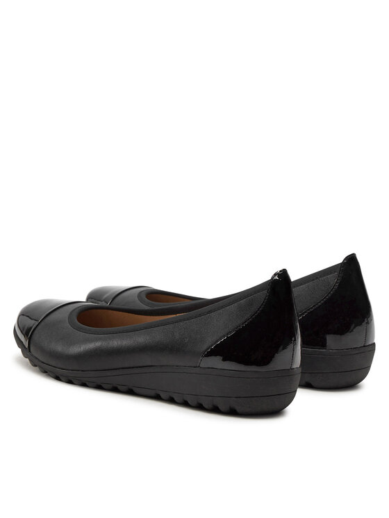 Caprice Baleriny Caprice 9-22103-41 Czarny