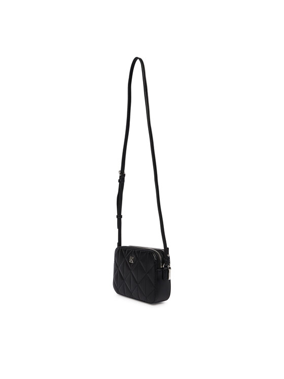 Calvin Klein Torebka Calvin Klein Quilted Double Zip Camera Bag LV04F3328G Czarny