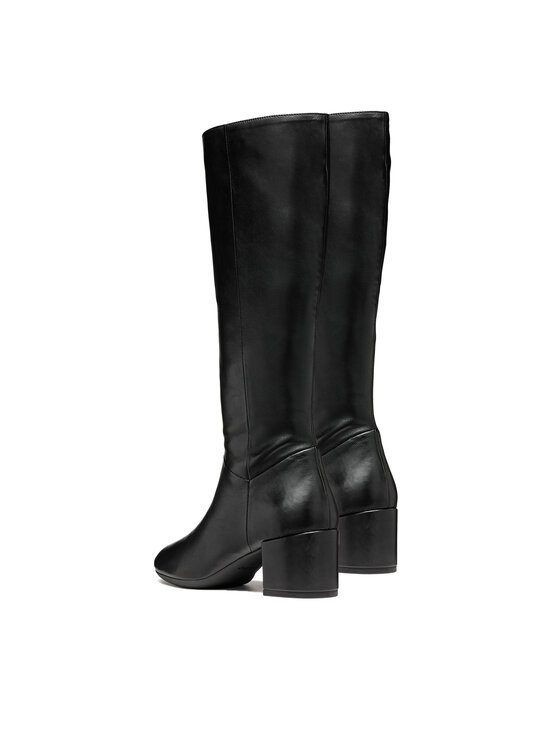 Geox Kozaki Geox D Eleana D46TWA 000TU C9999 Czarny