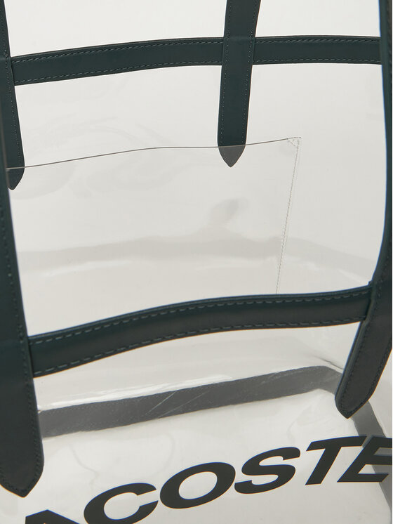 Lacoste Ročna torba Lacoste NF4930AS Transparentna