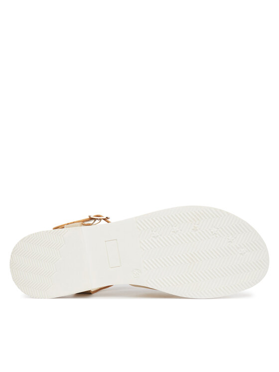 KARL LAGERFELD Sandále KARL LAGERFELD Z31256 S Zlatá