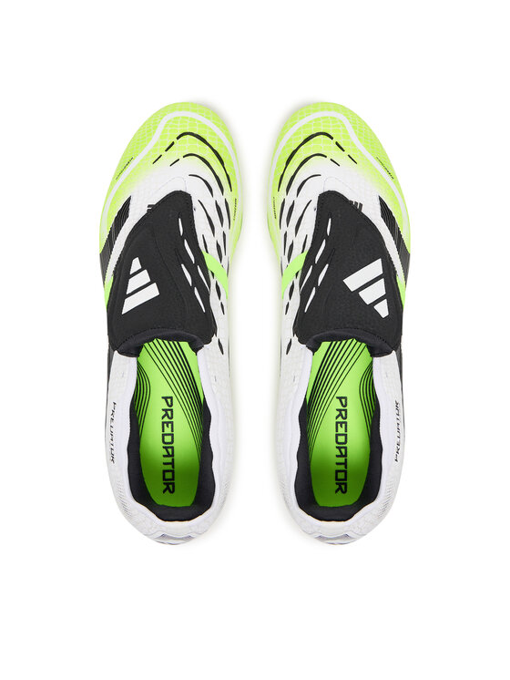 adidas Buty do piłki nożnej adidas Predator Pro Fold-Over Tongue Firm Ground JS4071 Biały