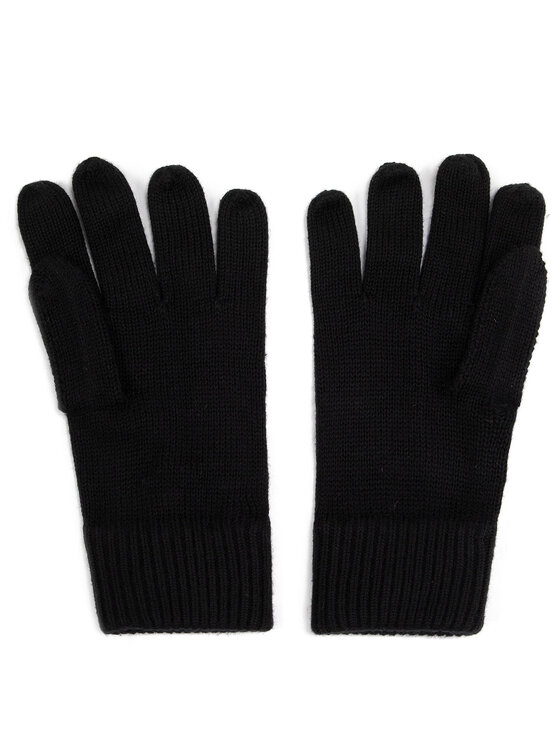 Tommy Hilfiger Čepice a rukavice Tommy Hilfiger Pima Cotton Beanie & Gloves Gp AM0AM05435 Černá
