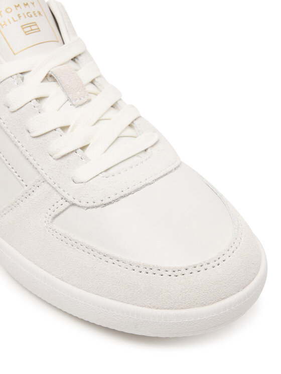 Tommy Hilfiger Sneakers Tommy Hilfiger Th Tribeca Sneaker Premium FW0FW09483 Crem