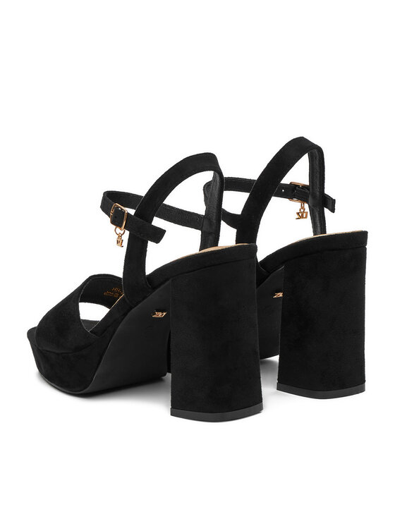 DeeZee Sandály DeeZee HH-2278 Černá