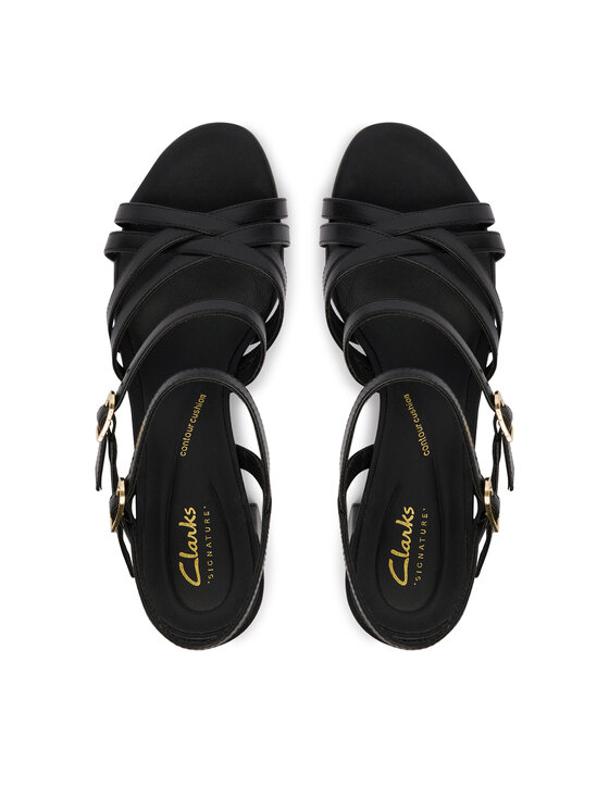 Clarks Босоніжки Clarks Ezoria Strap 26185893 Чорний