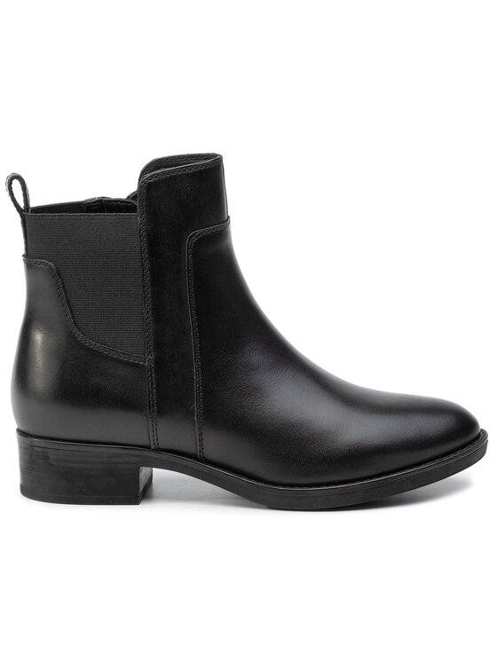 Geox Čizme Geox D Felicity G D94G1G 00043 C9999 Crna
