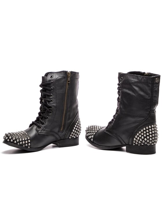 Steve Madden Μποτίνια Steve Madden Tarney Biker Boot SM11000129-03001-017 Μαύρο