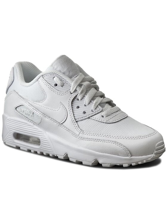 Nike Sneakers Nike Air Max 90 Mesh (GS) 833418 100 Alb