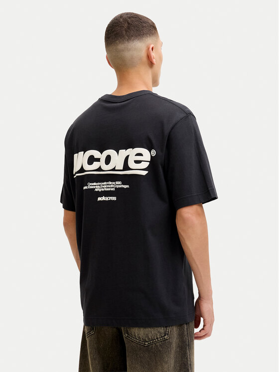 Jack & Jones Jack & Jones Camiseta Club 12289842 Negro Relaxed Fit