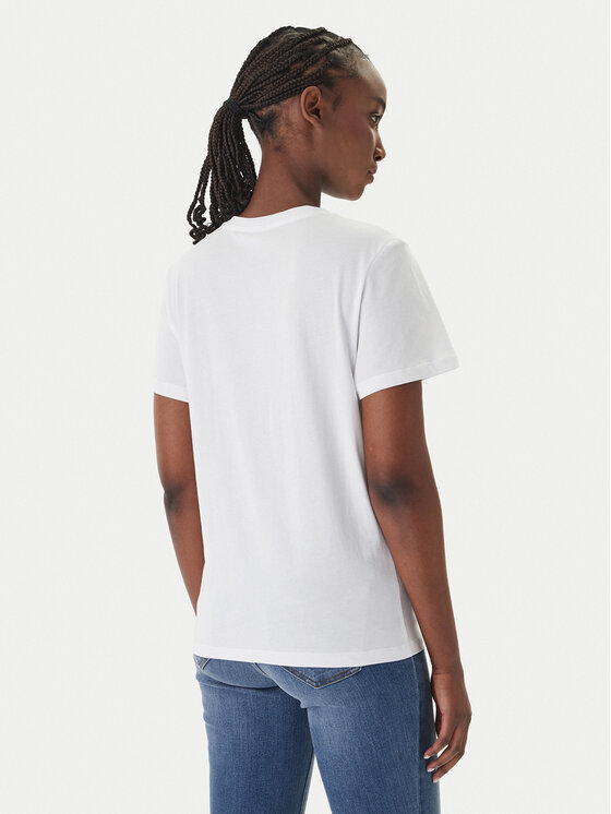 Liu Jo Liu Jo Camiseta WA6237 JS923 Blanco Regular Fit