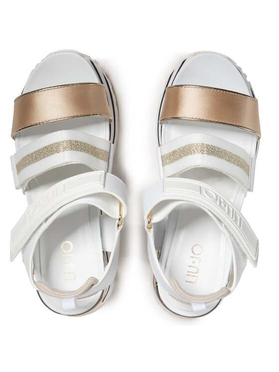 Liu Jo Сандали Liu Jo Maxi Wonder Sandal 7 BA1073 EX110 Бял
