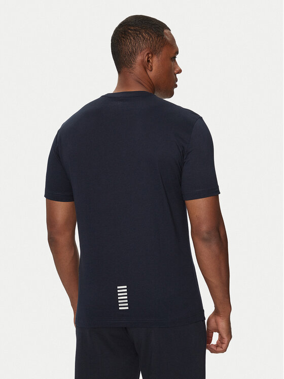 EA7 Emporio Armani EA7 Emporio Armani Футболка 8NPT25 PJVPZ 0562 Cиній Regular Fit