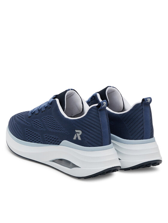 Rieker Revolution Lifestyle Sneakersy Rieker Revolution Lifestyle W2701-14 Granatowy