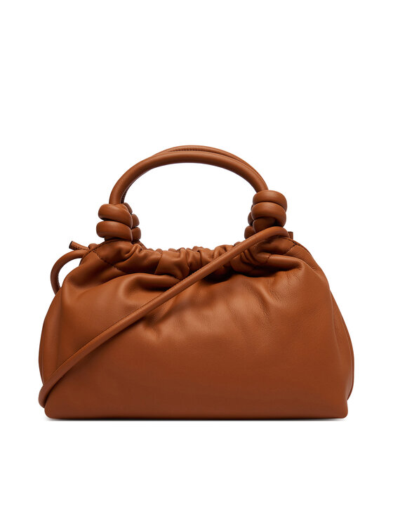 Tommy Hilfiger Bolso Tommy Hilfiger Th Soft Leather Med Crossover AW0AW18369 Marrón