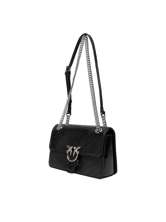 PINKO Kabelka PINKO Love One Light Mini Al 25-26 PLTT 106173 A2JC Černá