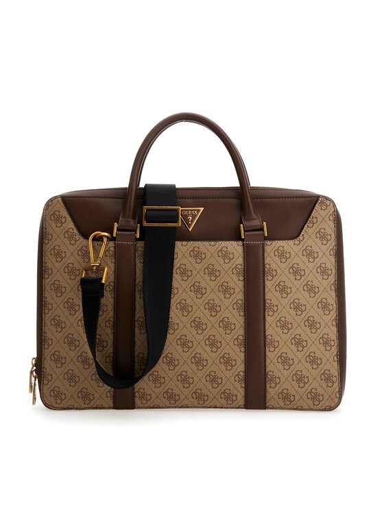 Guess Taška na laptop Guess Vezzola Smart HMEVZL P3138 Béžová