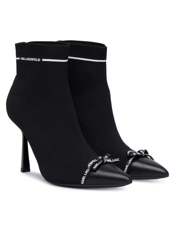 KARL LAGERFELD Botine KARL LAGERFELD Pandara KL31341 Negru