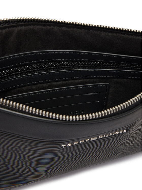 Tommy Hilfiger Borsellino Tommy Hilfiger Th Business Saffiano Pouch AM0AM14823 Nero