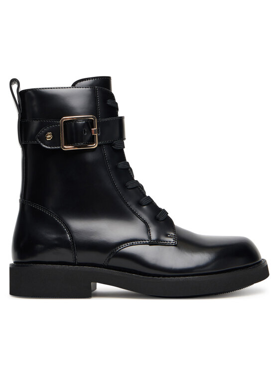 BOSS Kotníková obuv BOSS Eleri 50552772 Černá