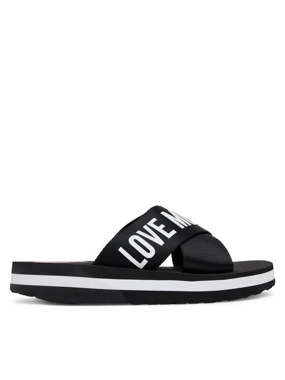 LOVE MOSCHINO Шльопанці LOVE MOSCHINO JA28324G0MIX3000 Чорний