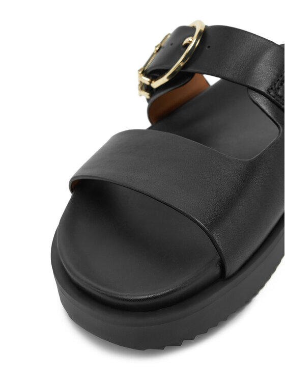 Tommy Hilfiger Παντόφλες Tommy Hilfiger FW0FW08512 Μαύρο