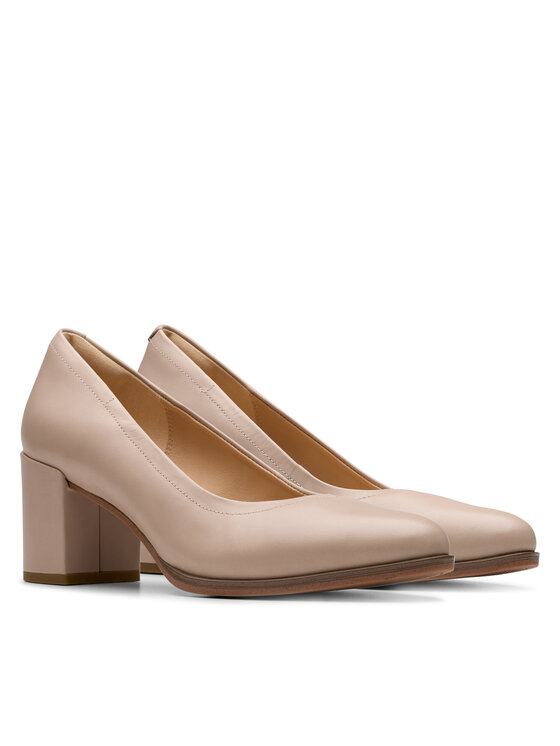 Clarks Туфлі Clarks Freva 55 26181336 Бежевий