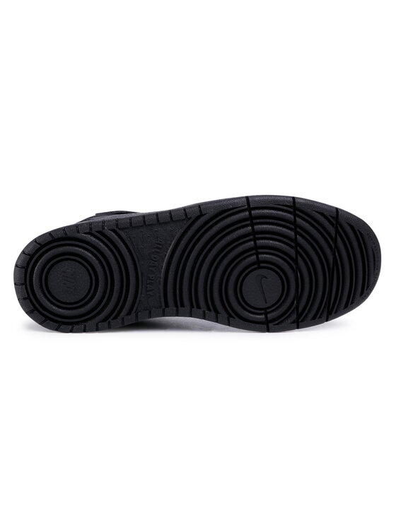 Nike Сникърси Nike Court Borough Mid 2 (GS) CD7782 001 Черен