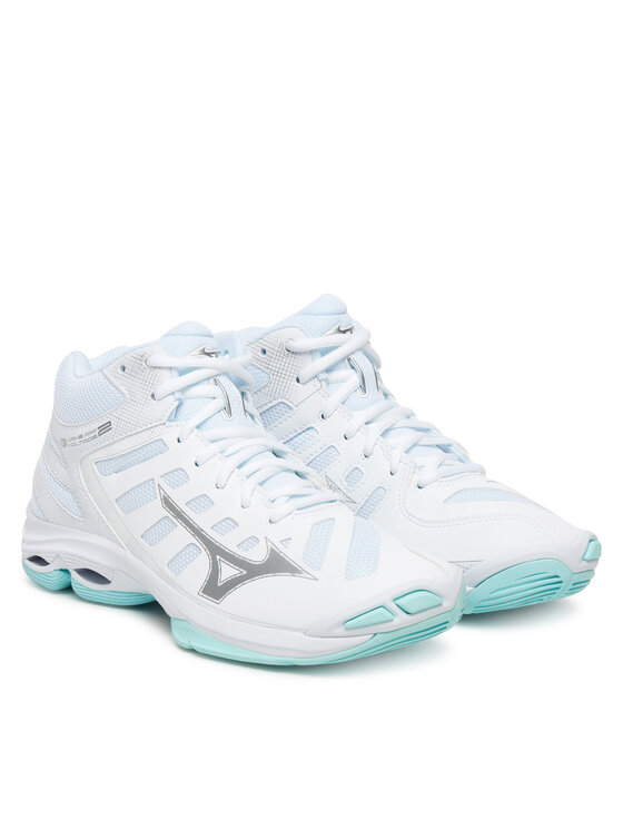 Mizuno Zāles apavi Mizuno Wave Voltage 2 Mid V1GC2465 Balts
