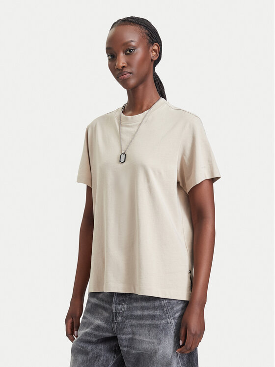 G-STAR G-STAR Camiseta Unit D29896-B771 Beis Regular Fit