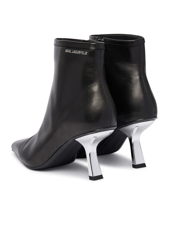 KARL LAGERFELD Botki KARL LAGERFELD Karmel KL33635 Czarny