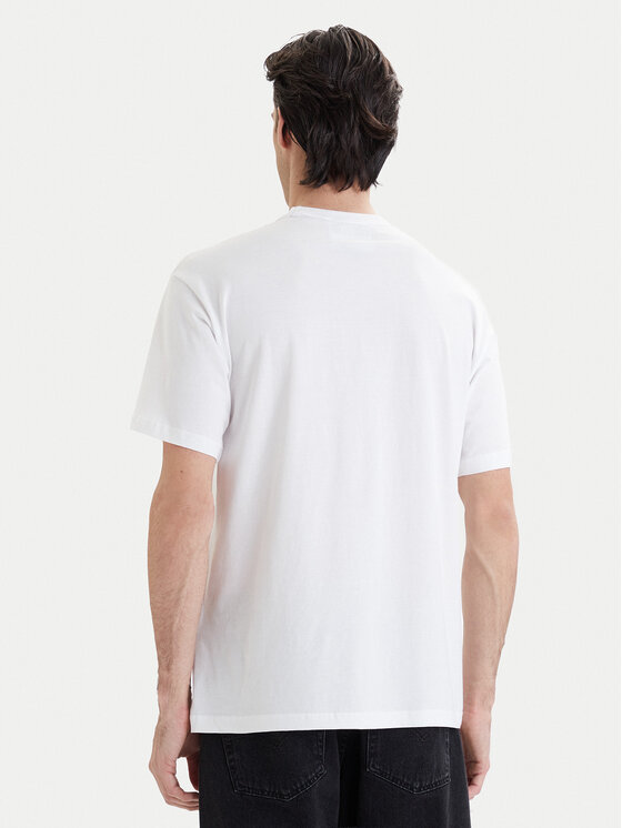 Versace Jeans Couture Versace Jeans Couture Camiseta 80GAHT04 CJ00T Blanco Regular Fit