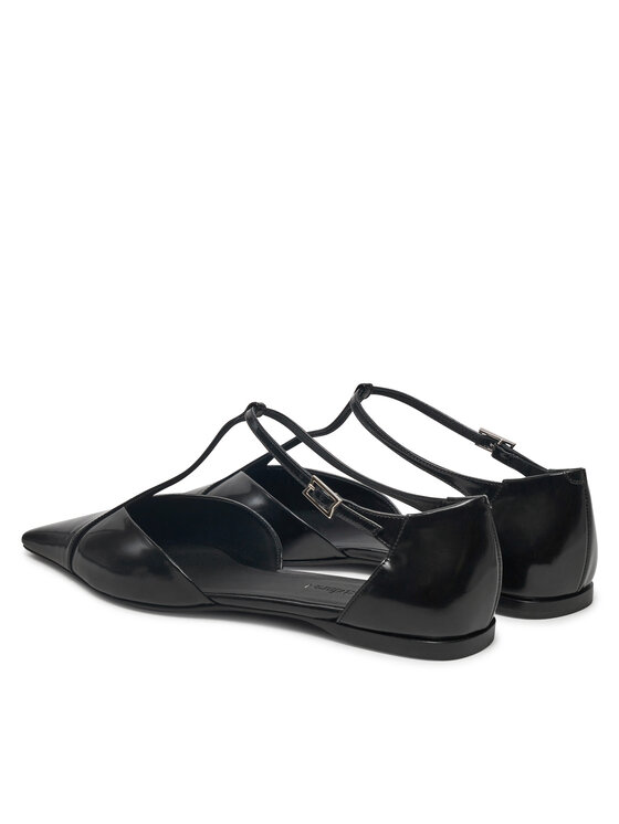 Max Mara Nizki čevlji Max Mara Fsilkway 2514521271600 Črna