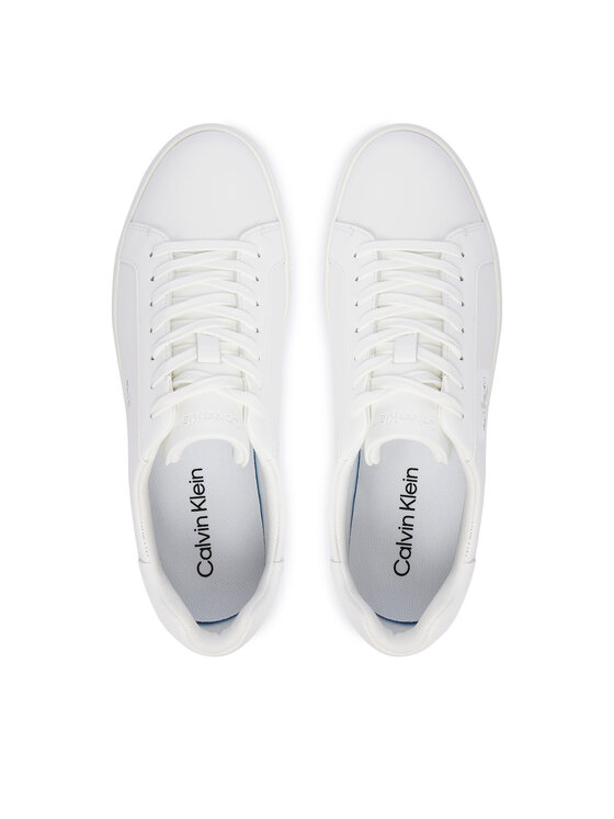 Calvin Klein Sneakersy Calvin Klein Low Prof Cupsole Lth HW0HW03295 Bílá