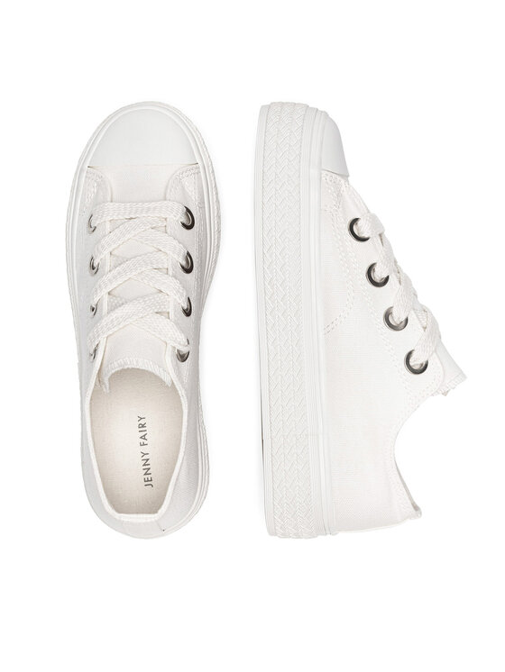 Jenny Fairy Scarpe da ginnastica Jenny Fairy WFA2916-1 Bianco