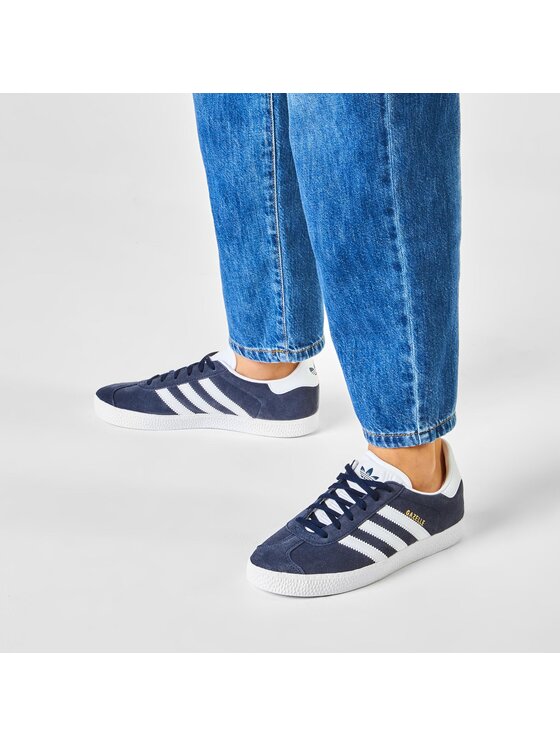 adidas Снікерcи adidas Gazelle J BY9144 Cиній