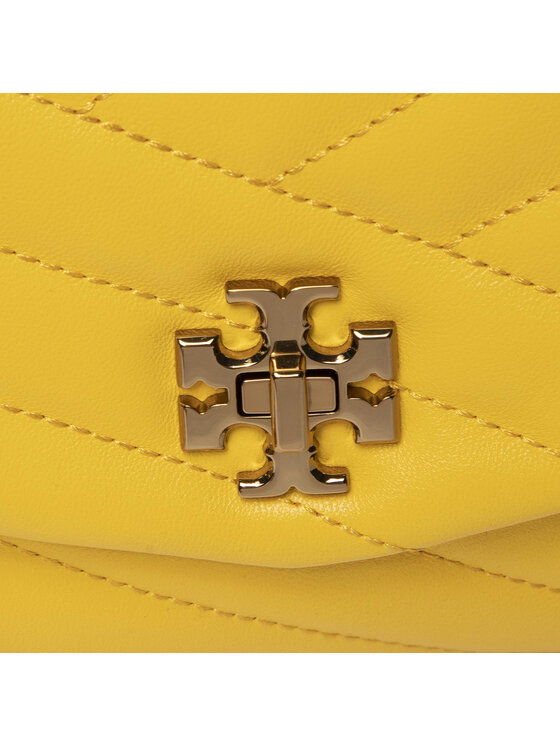 Tory Burch Soma Tory Burch Kira Chevron Chain Wallet 64068 Dzeltens