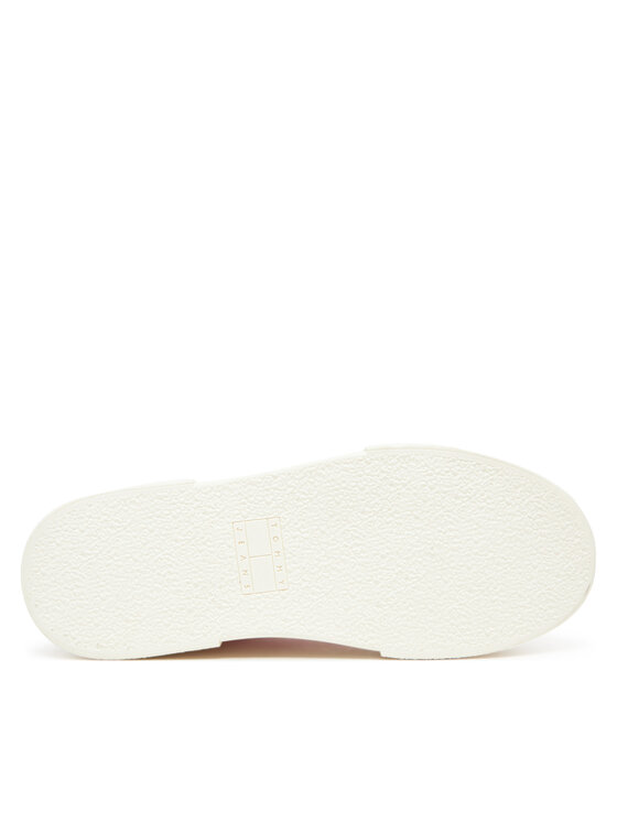 Tommy Jeans Sneakersy Tommy Jeans Tjw Flatform Sneaker EN0EN02819 Růžová