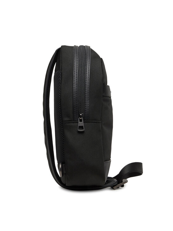 Tommy Hilfiger Mugursoma Tommy Hilfiger Th Nylon Travel Sling Bag AM0AM13572 Melns