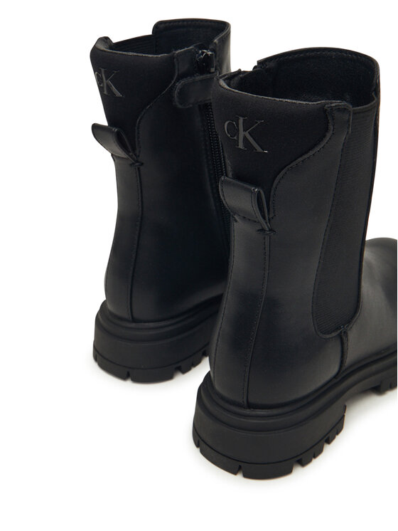 Calvin Klein Čizme Calvin Klein Chelsea Boot V3A5-83121-1464 S Crna