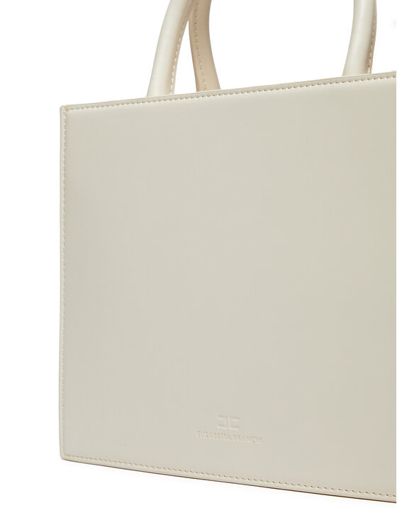 Elisabetta Franchi Táska Elisabetta Franchi BS-06A-46E2-V350 Ekru