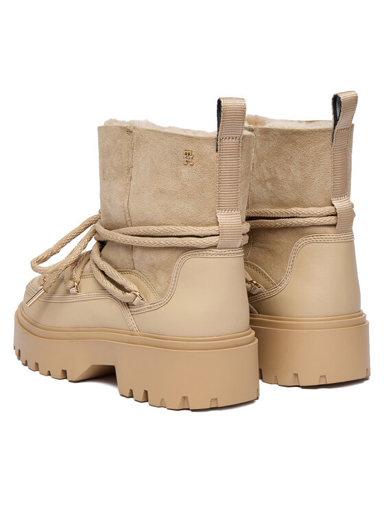 Tommy Hilfiger Sniega zābaki Tommy Hilfiger FW0FW08996 Bēšs