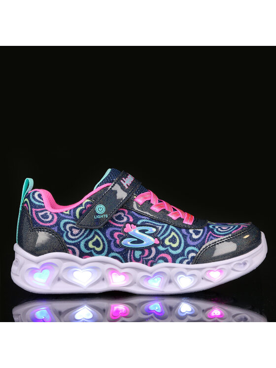 Skechers Αθλητικά Skechers Heart Lights-Boogie Love 303257L/NVMT Σκούρο μπλε