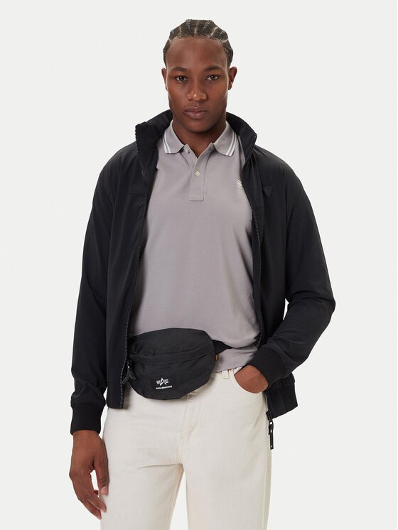 Alpha Industries Сумка на пояс﻿ Alpha Industries Big A Oxford Waist Bag 101908 Чорний