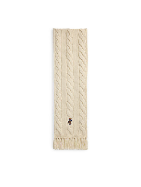 Polo Ralph Lauren Sciarpa Polo Ralph Lauren 455P18119003 Crema