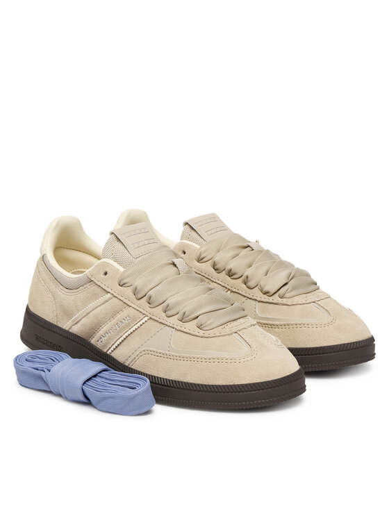Tommy Jeans Сникърси Tommy Jeans The Greenwich Edge Suede EN0EN02924 Бежов