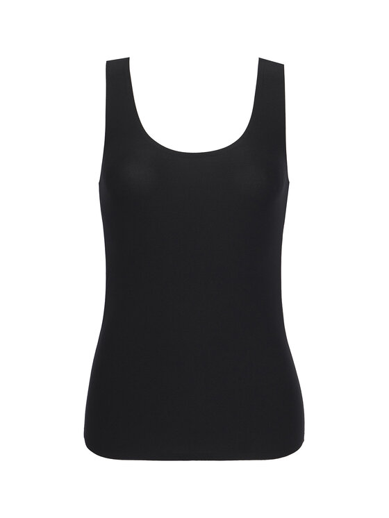 Chantelle Chantelle Marškinėliai Soft Stretch C26460 Juoda Regular Fit